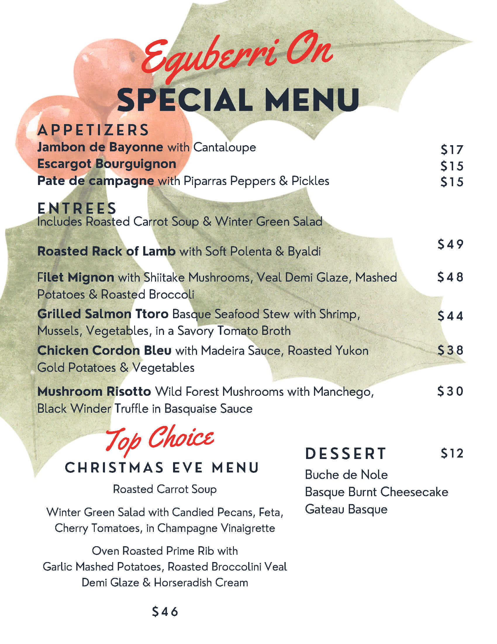 2026 Christmas Eve Menu (1)